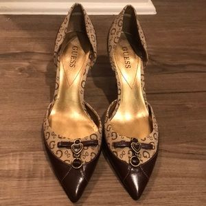 Guess by Marciano Pointed Toe Signature Heels